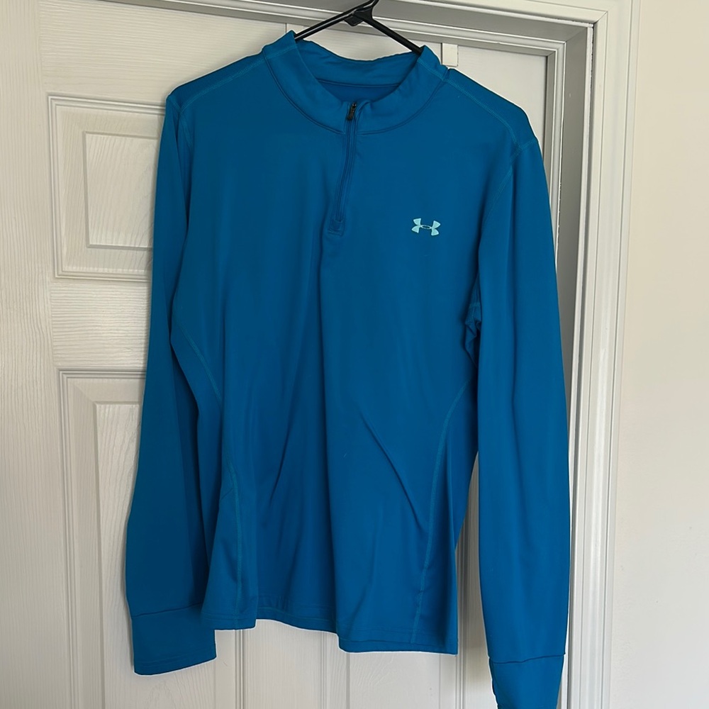 Under Armour Blue Quarter-Zip Pullover